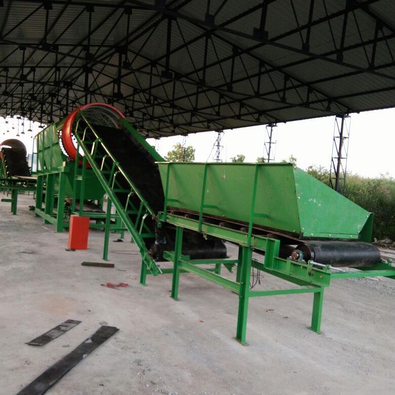 Solid Waste Trommel Screening Machine