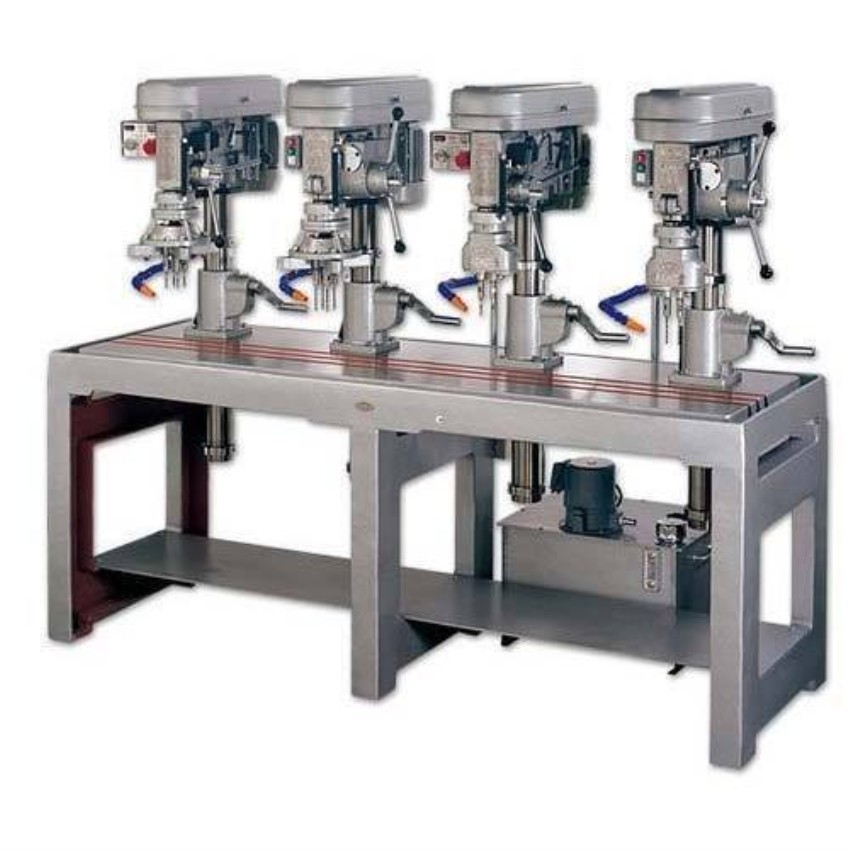 Multi Head Drilling Machine Semi-Automatic