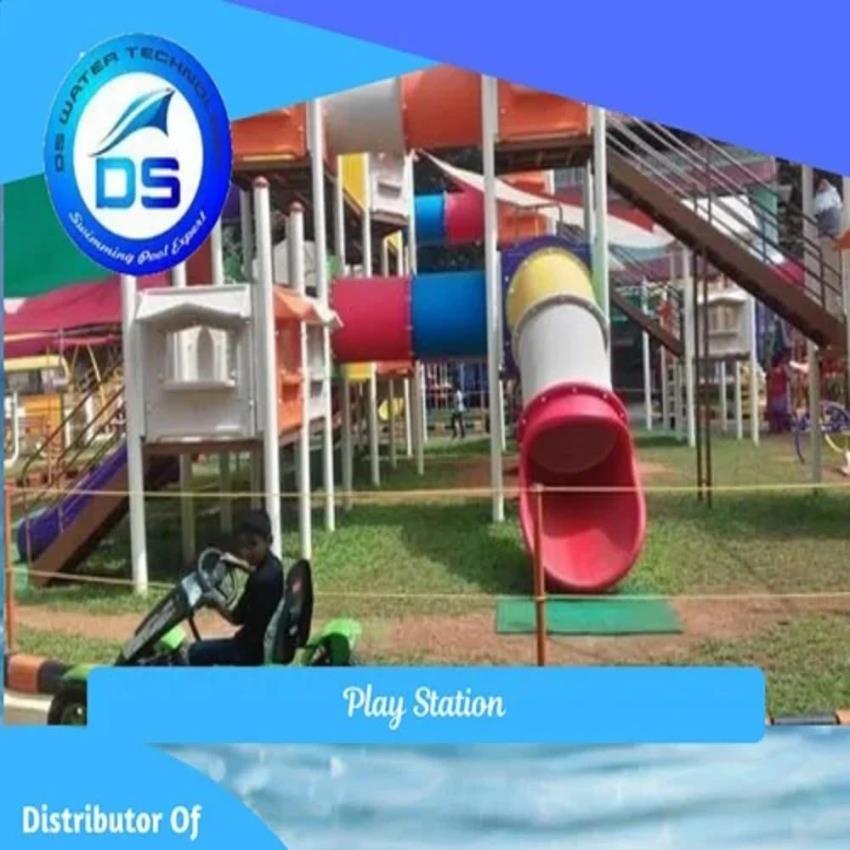 Outdoor Plastic Play Station