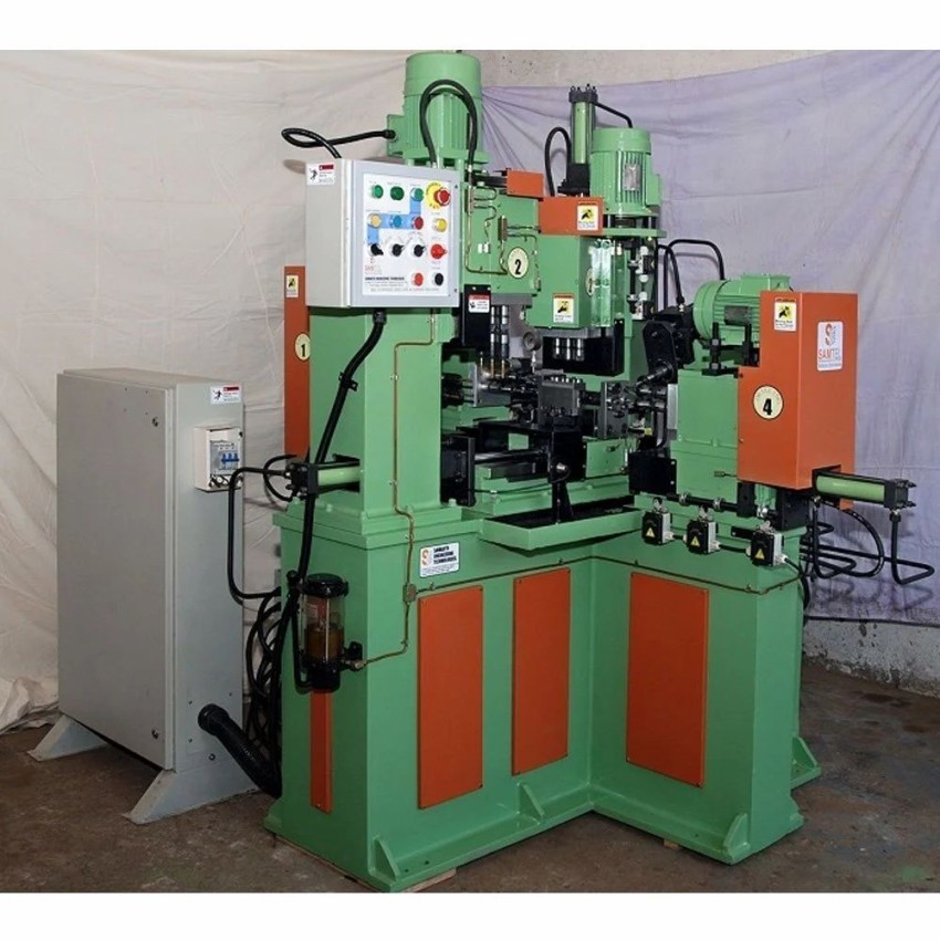 Multi Spindle Drill Tapping Machine, Semi-Auto, 50L
