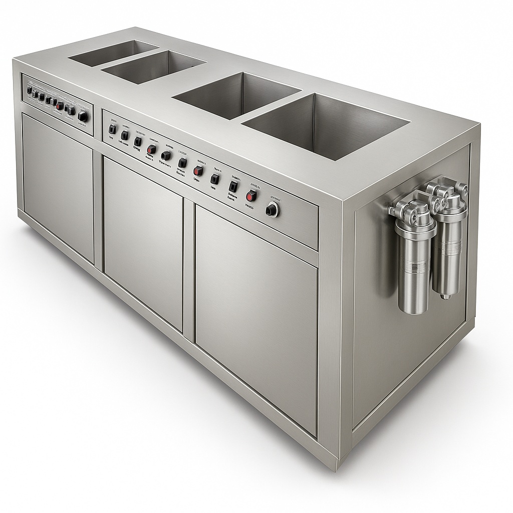 Precision Multi-Stage Cleaning Equipment