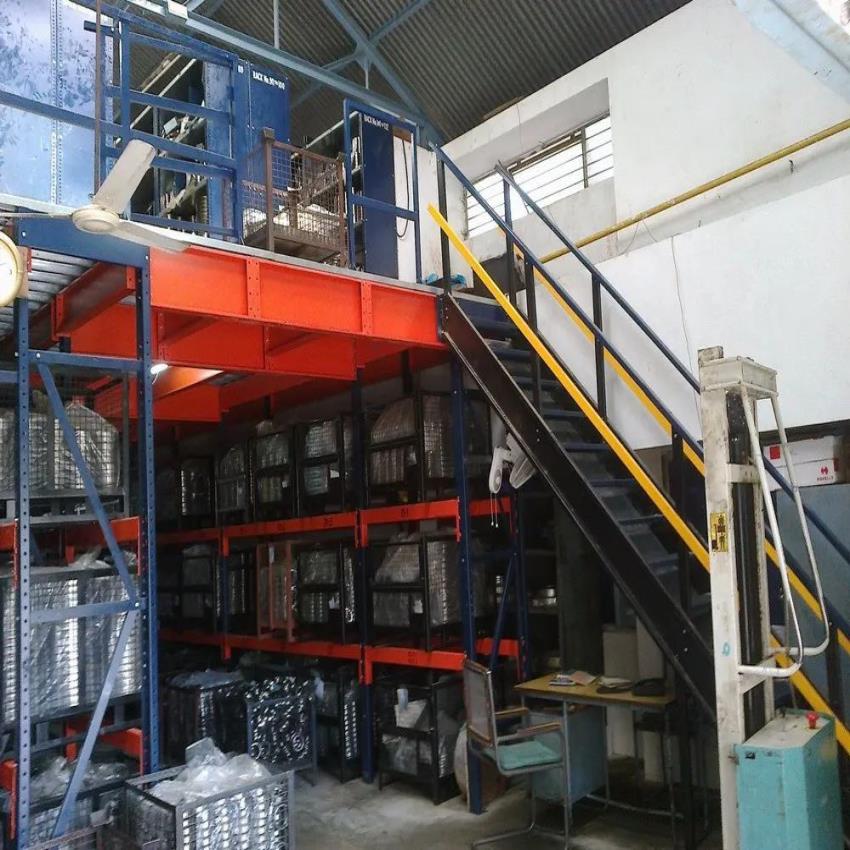 Warehouse Mild Steel Multi Tier Rack, 250 Kg/Layer