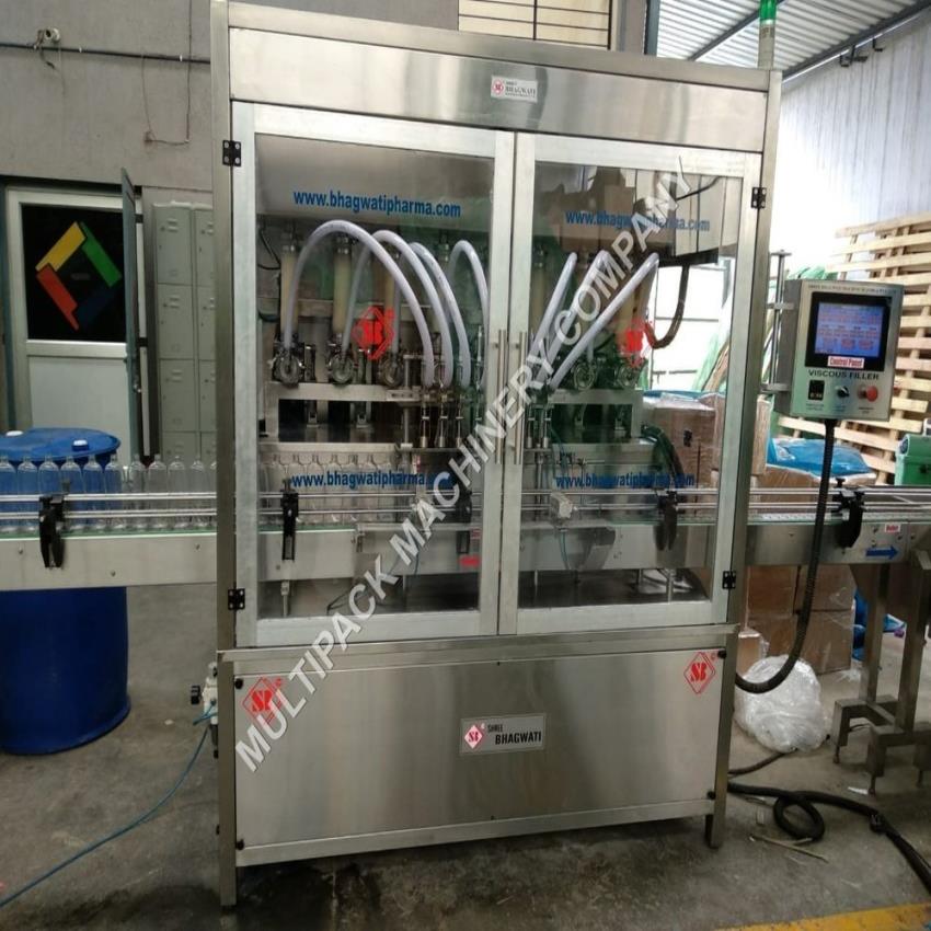 MULTIPACK PLC Operated Peanut Butter Filling Machine