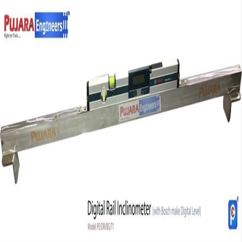 Multiple Digital Rail Inclinometer, Gauge Sizes