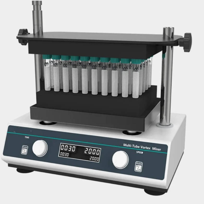 Multitube Vortex Mixing Machine