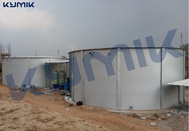 Municipal Water Stainless Steel Tank, 7500 L