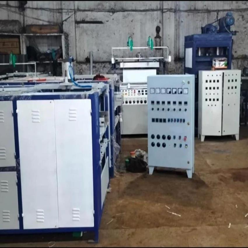 Mushroom Tray Fabrication Machine