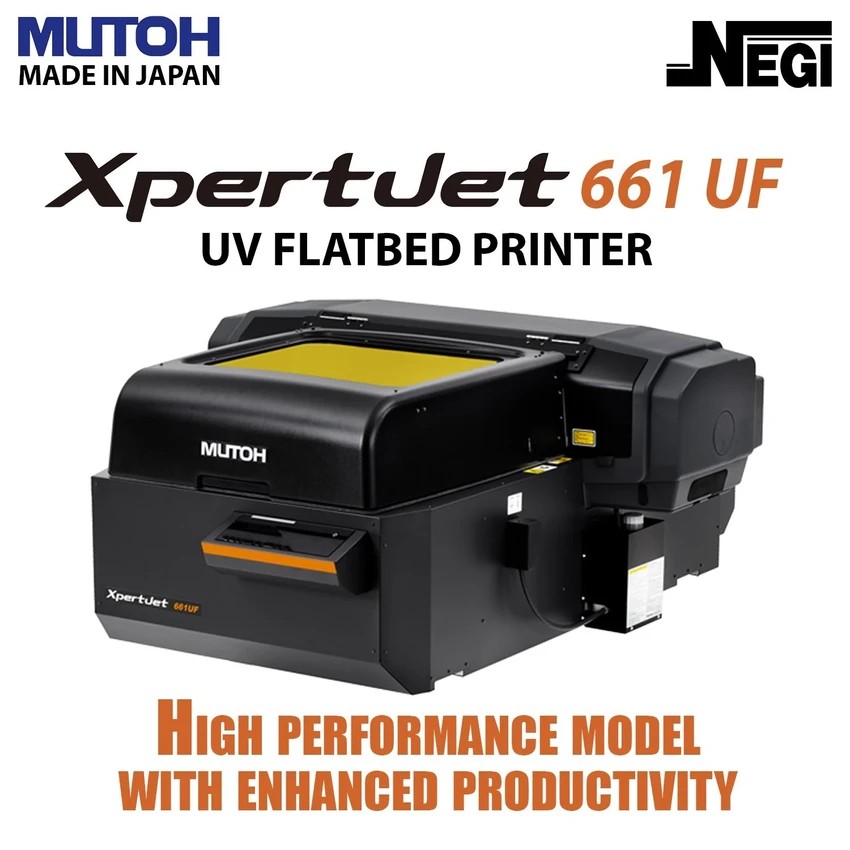 Mutoh XPJ-661UF - Desktop A2+ UV LED Printer for Direct Object