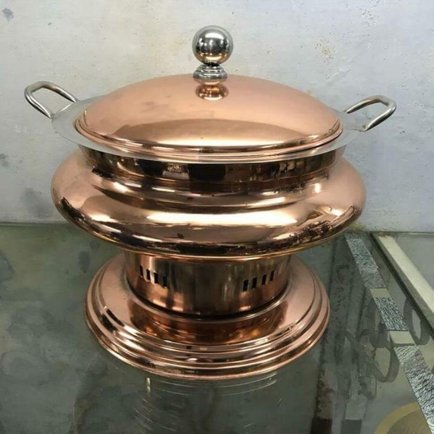 Naakoda Brown Silver 5L Chaffing Dish