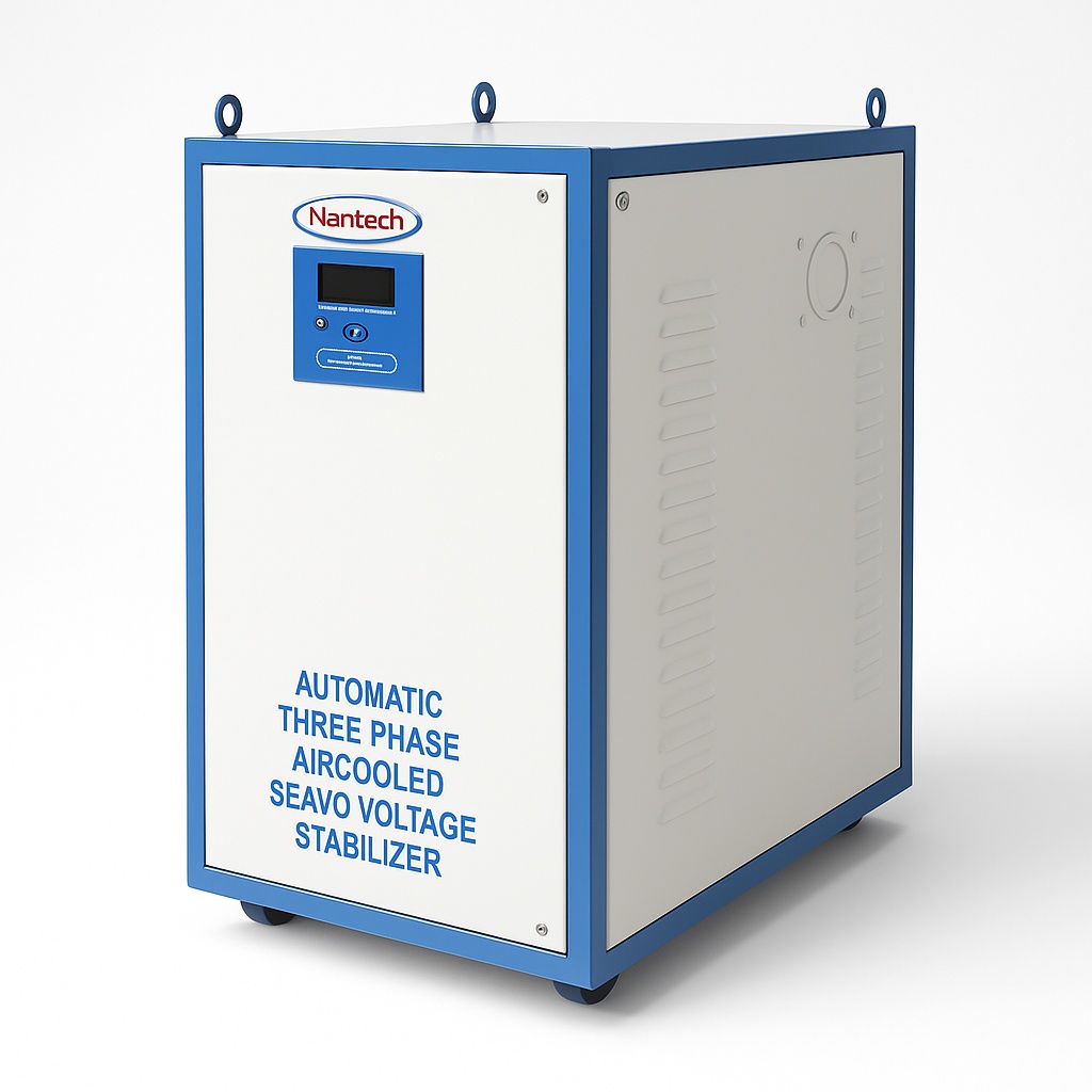 Nantech Automatic Three Phase Air Cooled Servo Voltage Stabilizer