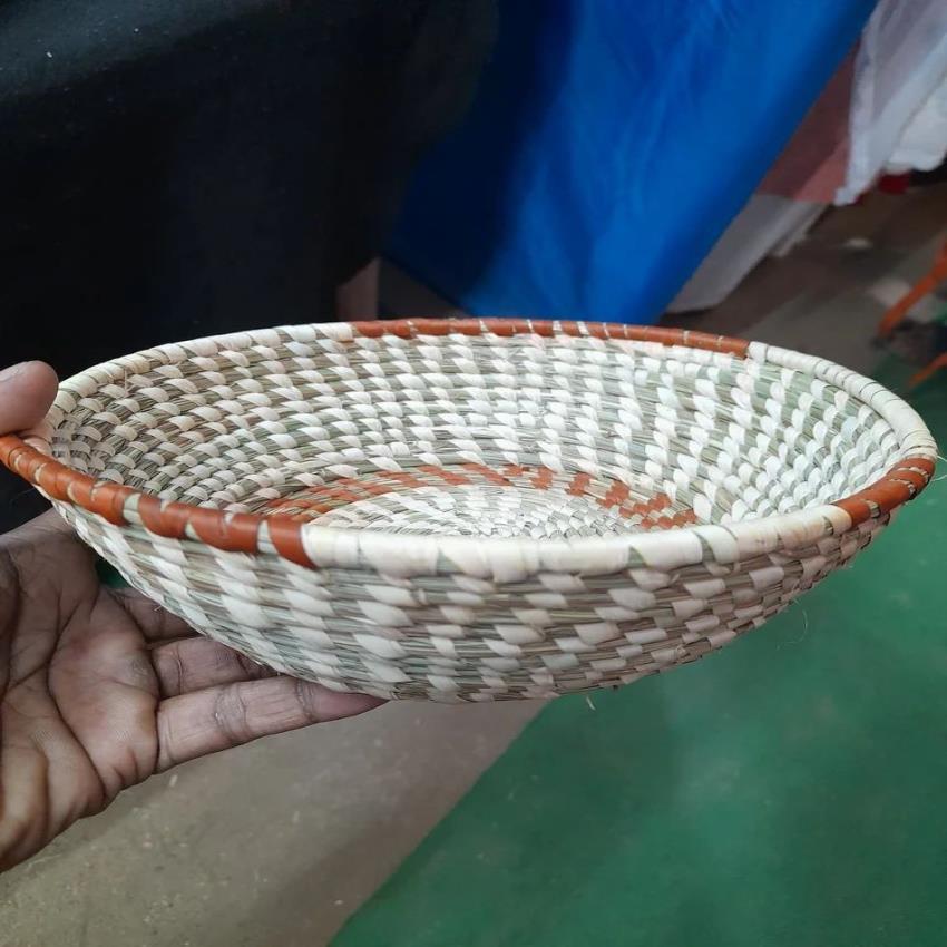 Sabai Grass Round Basket