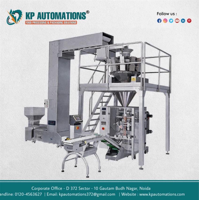 Automatic Multi Head Weigh Filling Machine, 10 Packets/Min
