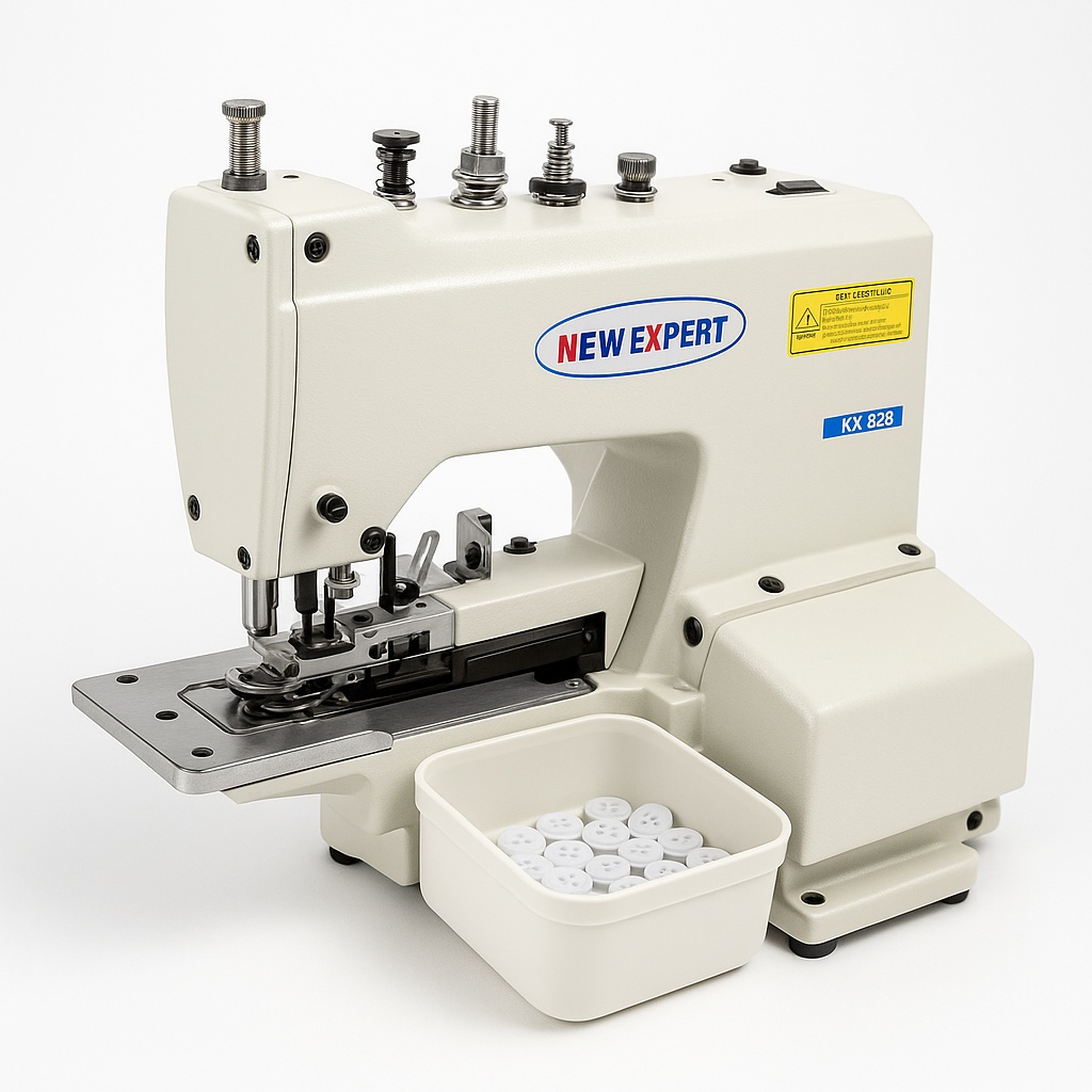 Manual Button Chain Stitch Machine