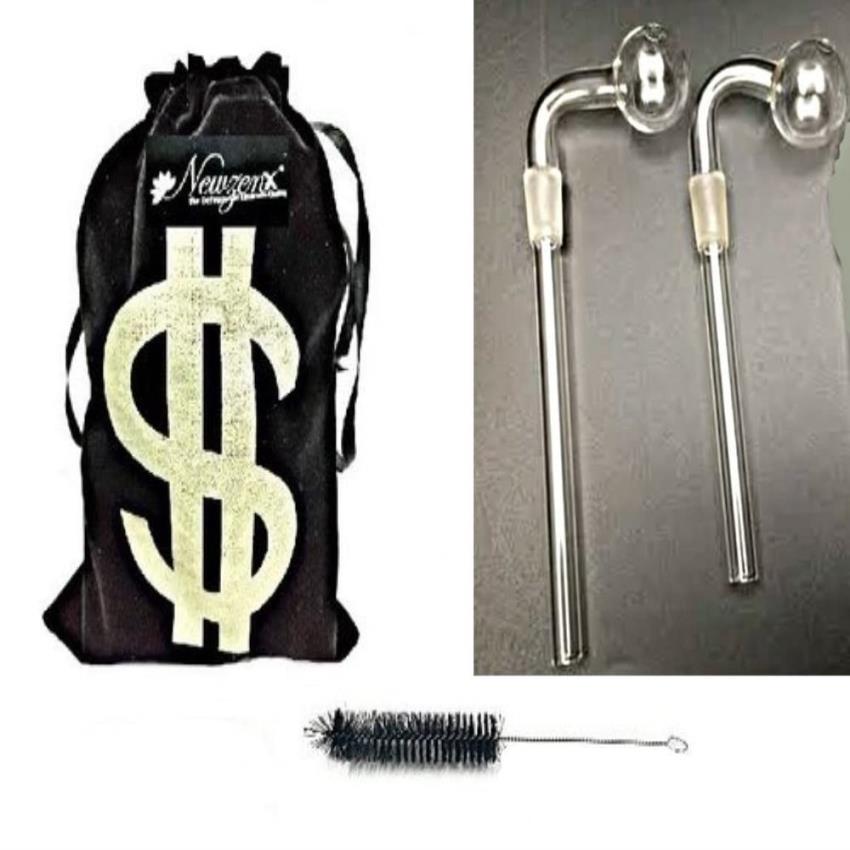 Newzenx Oil Meth Glass Bong Shooter 14mm Male Combo