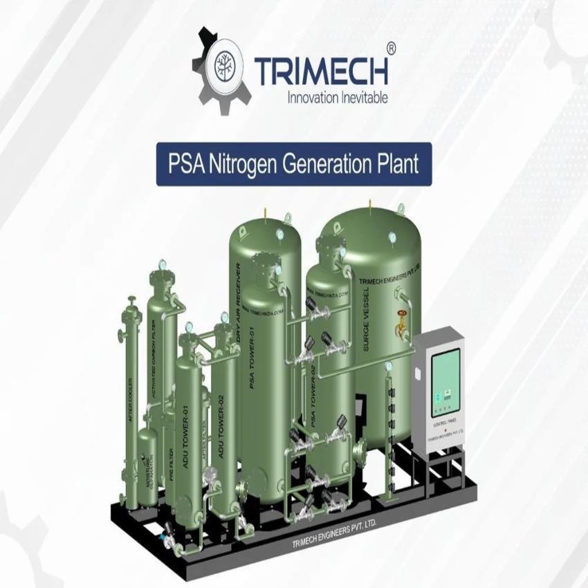 Nitrogen Generator Plant, 5nm3 To 1000 Nm3