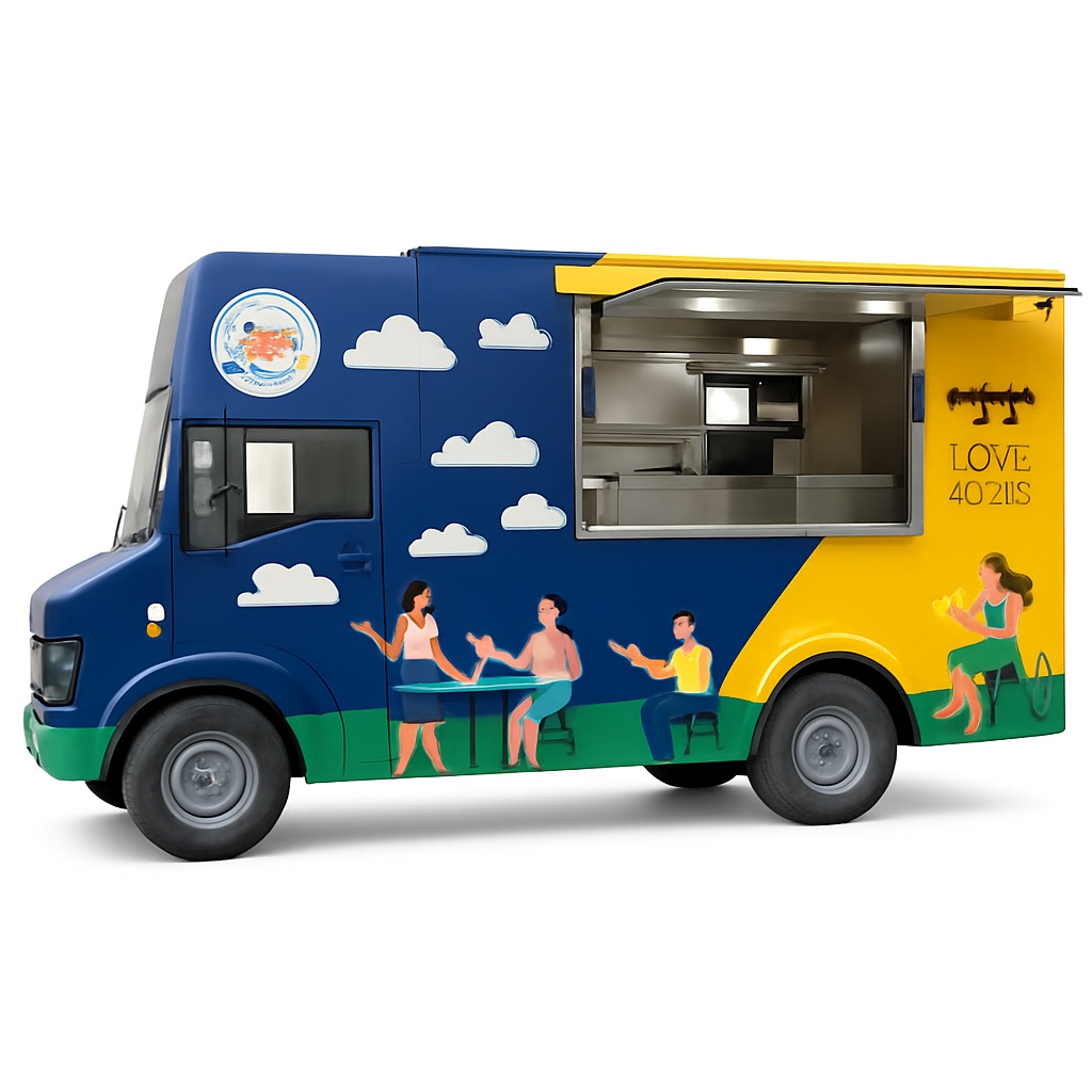 Standard Non-AC Food Truck