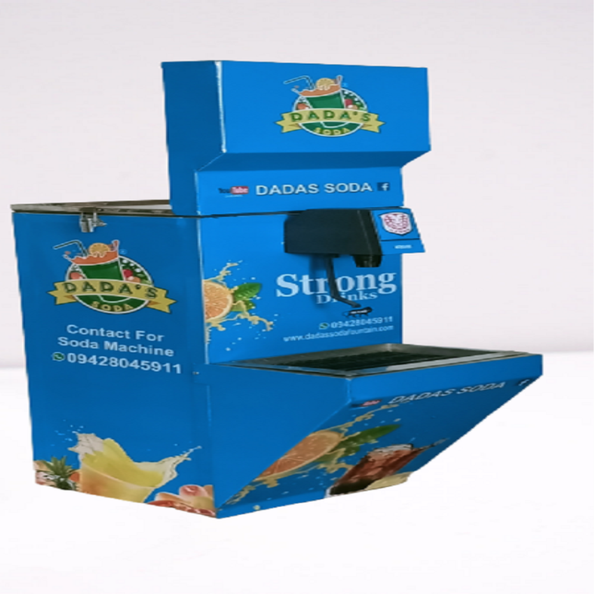 Non-Electric Soda Machine, 100 Glass Capacity