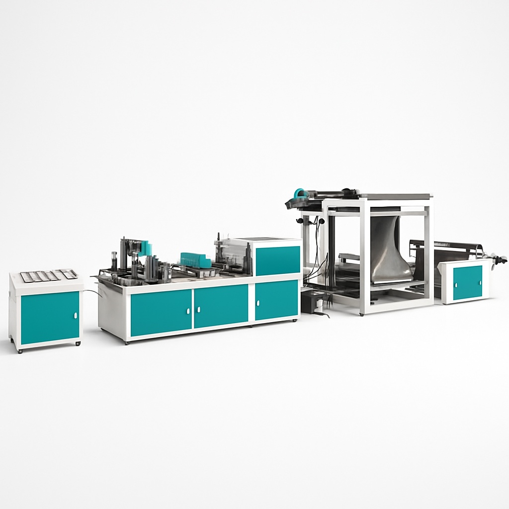 Non Woven U-Cut Bag Making Machine (3-in-1)