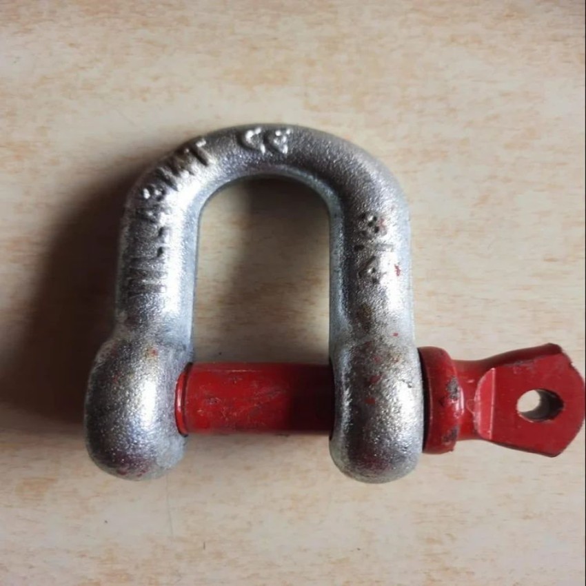 Nut-Bolt D Shackle Mild Steel, Lifting