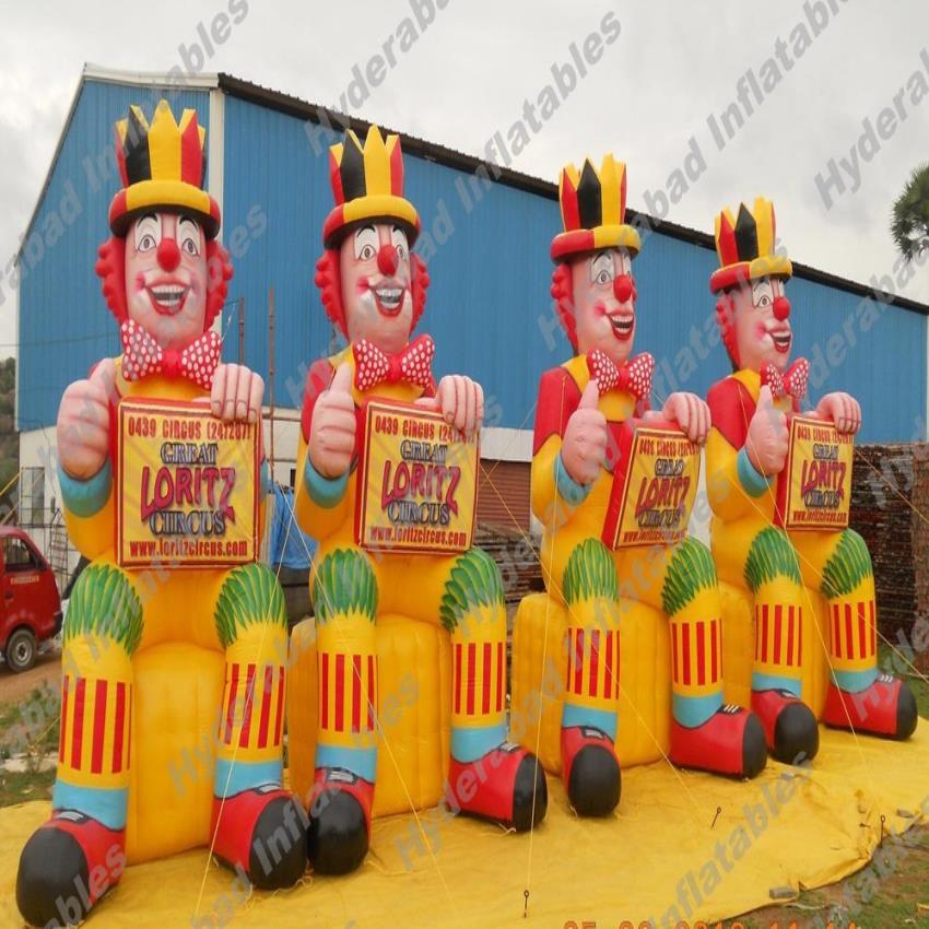 Nylon 420D Advertising Clown Inflatable