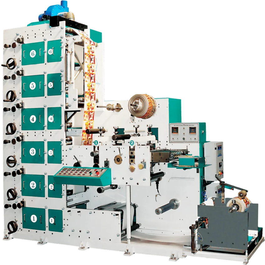 Nylon Block Flexo Printing Machine, Semi-Automatic