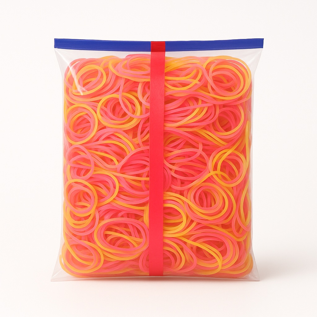 Nylon Elastic Rubber Band, Manual Use, 3 inch