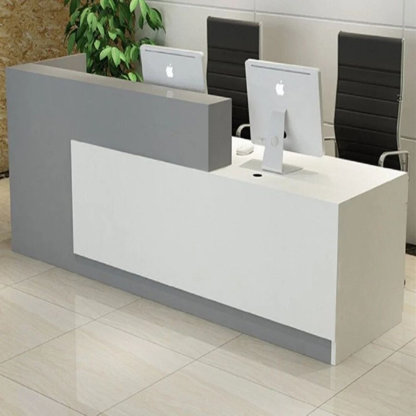 Office L-Shaped Reception Desk