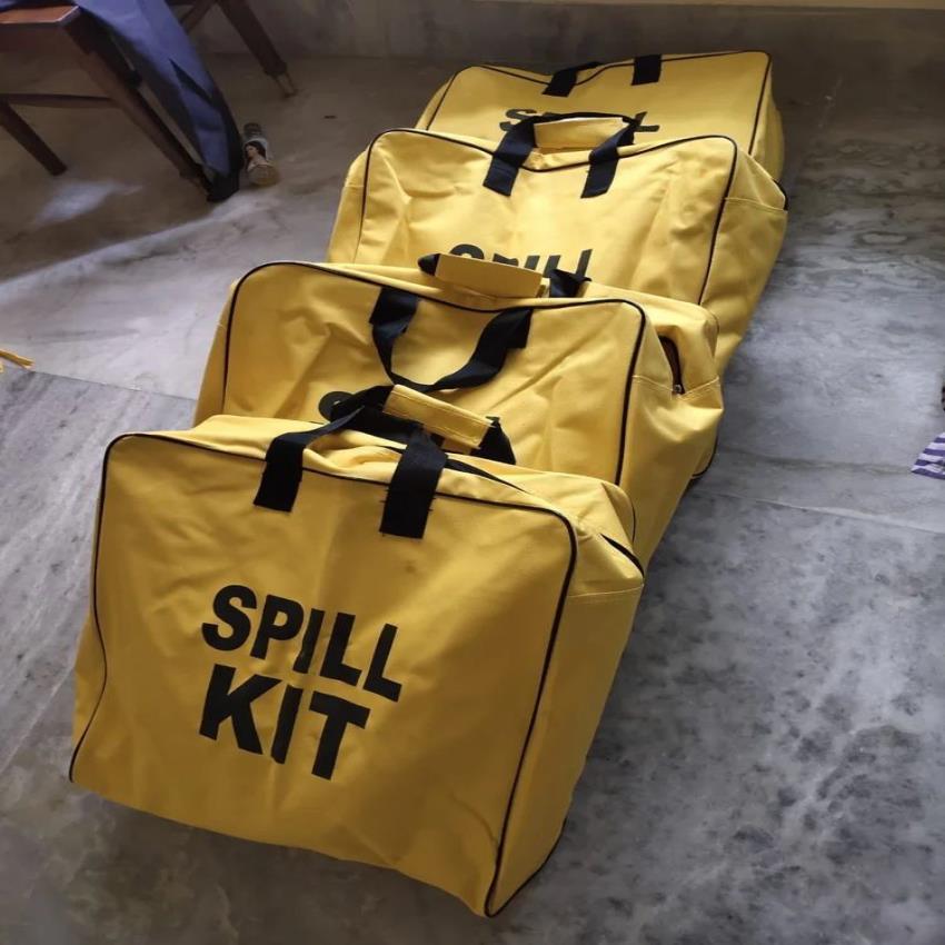 Industrial Oil Chemical Spill Kit Bag