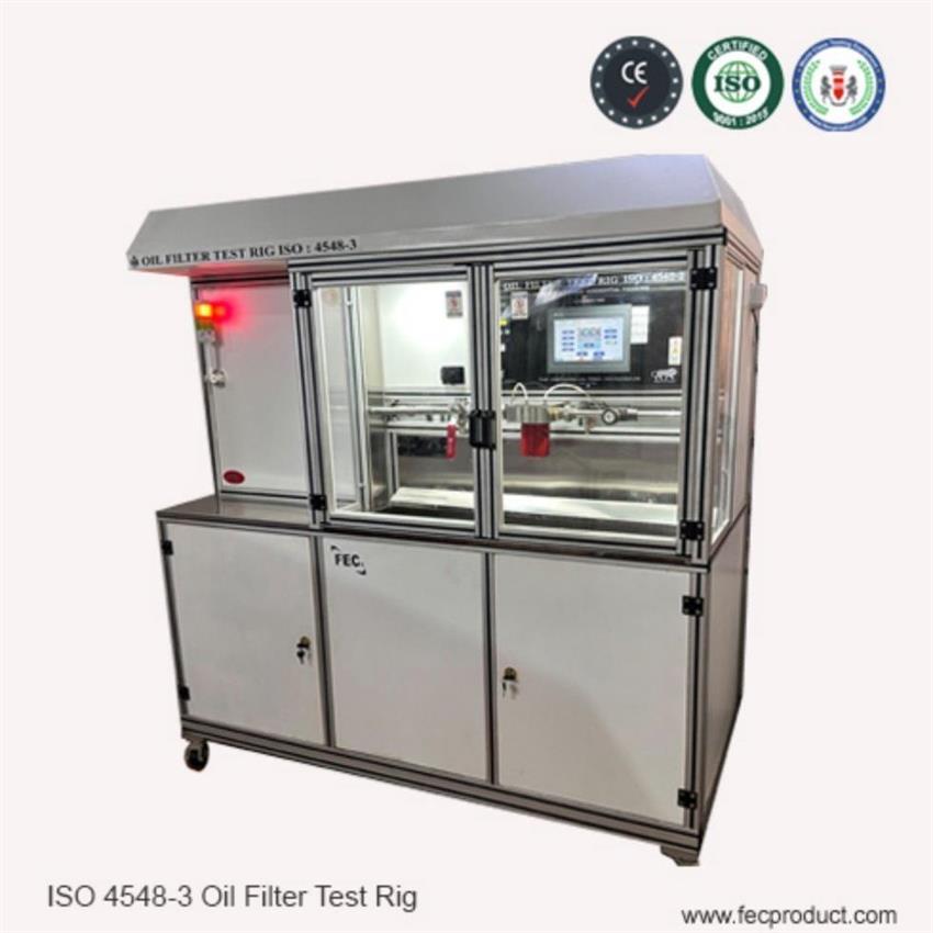 Oil Filter Testing Rig JIS D 1612