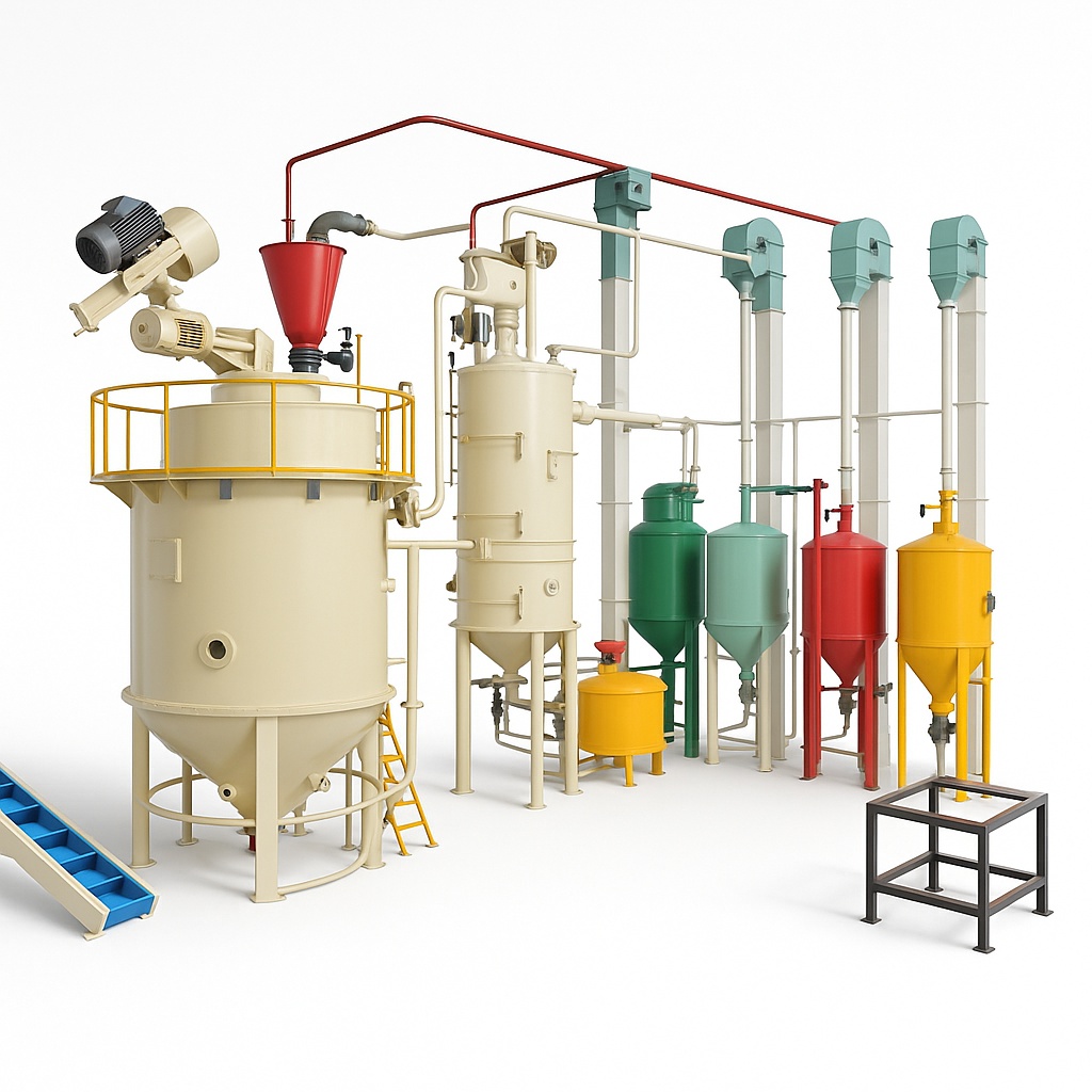 Soybean Oil Mill Plant