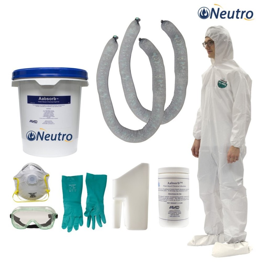 Chemical Oil Spill Kit Cardboard