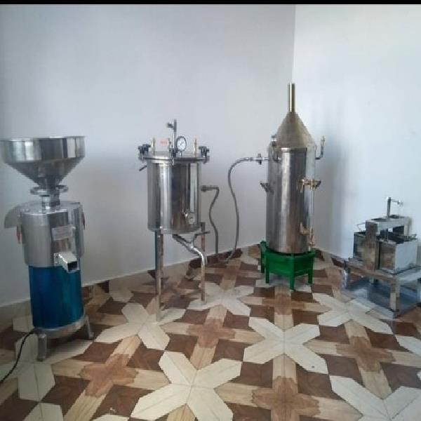 Semi-Automatic Soya Paneer Machine