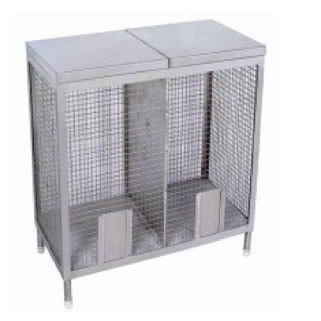 Single SS Angle Onion Potato Storage Bin