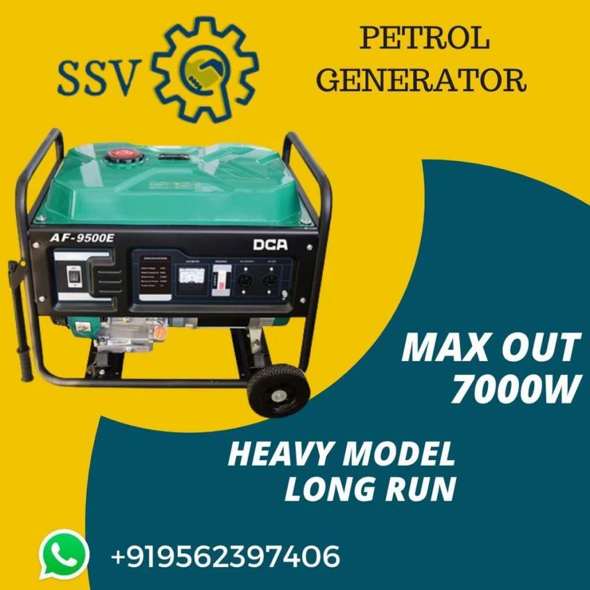 Open Frame Petrol Generator