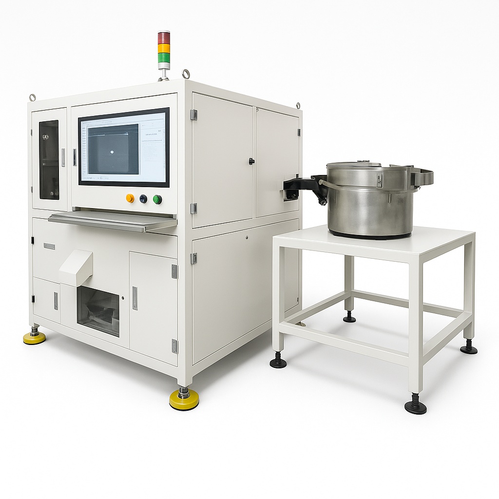 High-Resolution Optical Sorting Machine