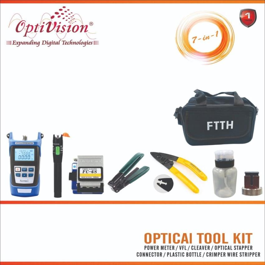 OPTIVISION Stainless Steel Fiber Tool Kit OV-TK-09