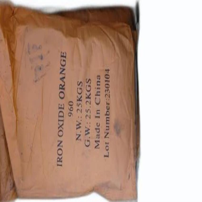 Orange Iron Oxide Pigment