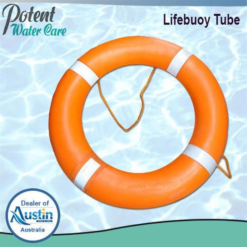 Orange Pvc Swimming Lifebuoy