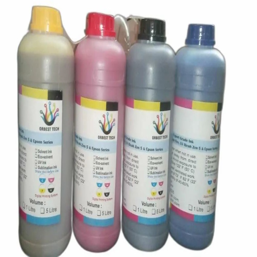 ORBEST TECH Yellow Eco Solvent Ink