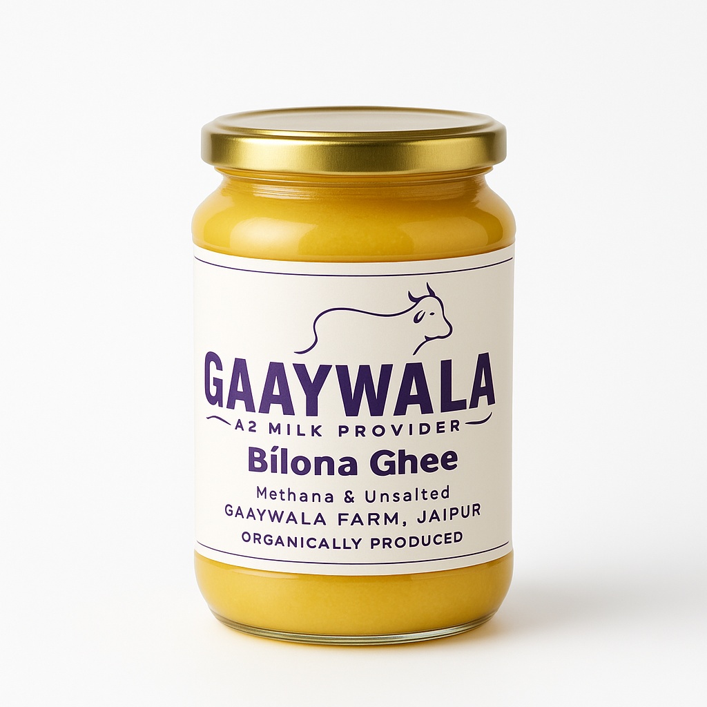 Organic Bilona Ghee Bottle
