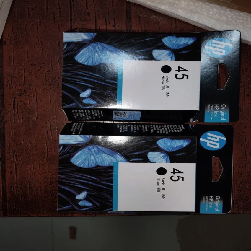 45 Black Ink Cartridge, 1500 Pages Yield