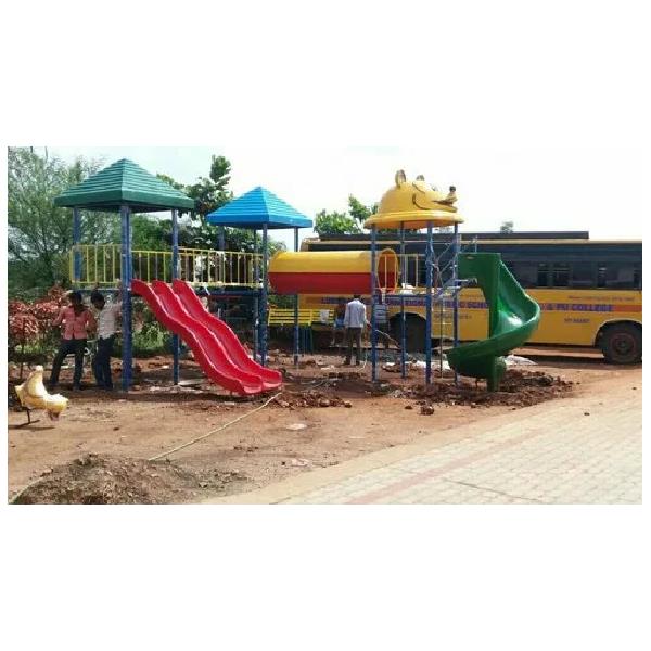 Outdoor Multi Play Equipment Unit