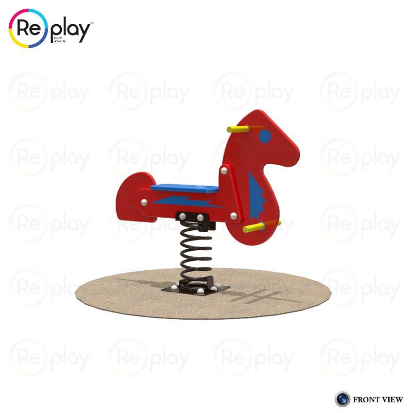 Outdoor HDPE Horse Rider Device TPS-04-SR