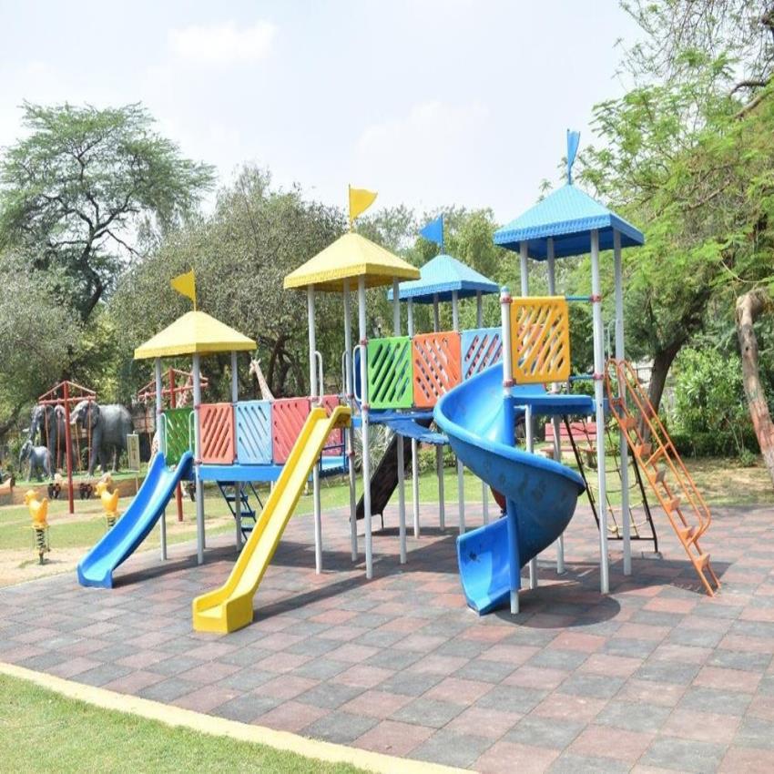 Galvanized Iron Outdoor Play Machine