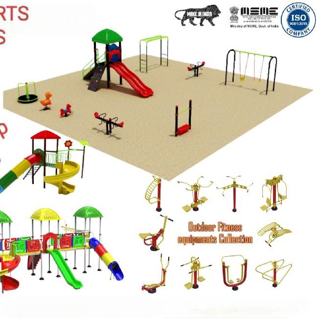 Outdoor MS Iron Playground Equipment