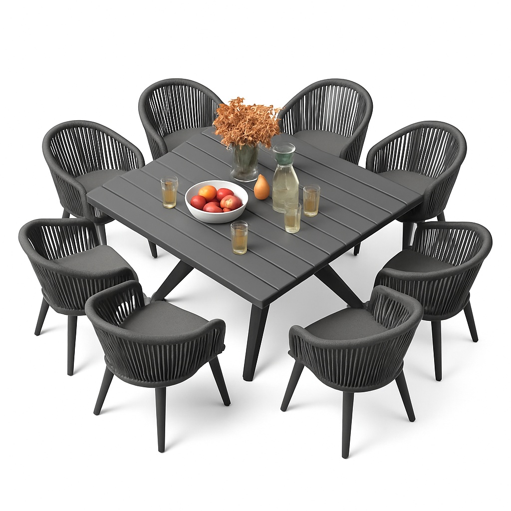 Outdoor Wicker Seating Set