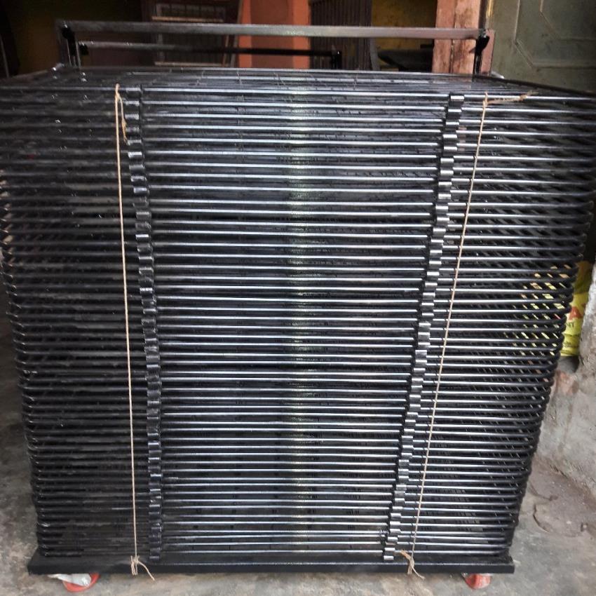 P3 Industrial Black Drying Rack Trolley