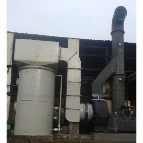 PP FRP Packed Bed Acid Fume System, Semi Automatic