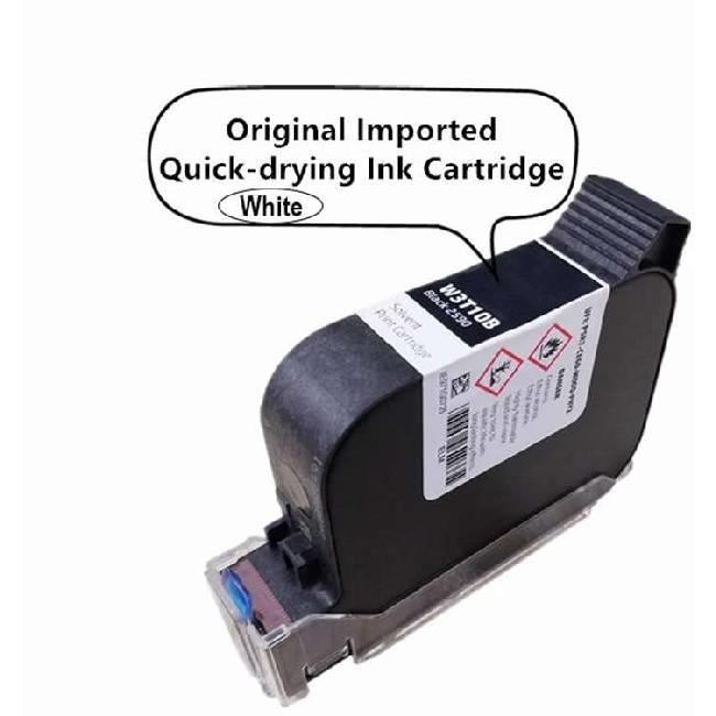 Pal W3T10B/ 2590 White Solvent Ink Machine Cartridge