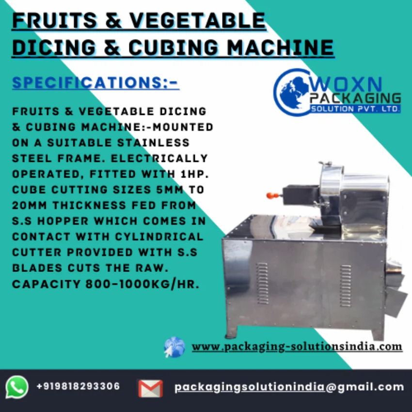 Papaya Dicing Equipment